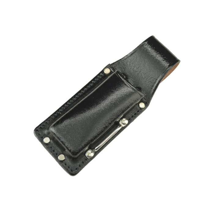 在庫限り！マルキン印　黒皮水平器ケース　大　TK-26工具差し　工具収納　皮