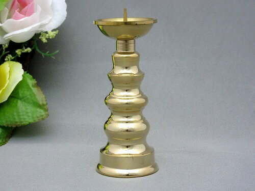 地火灯 磨2.5寸火立て　ローソク立　燭台