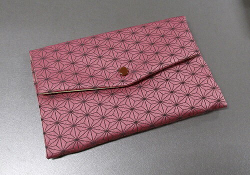 西陣織　高級金襴　小物・経本・念珠入れ　麻の葉　日本製※クリックポスト対応可