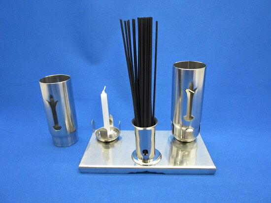 星A 線香・ローソク立セット