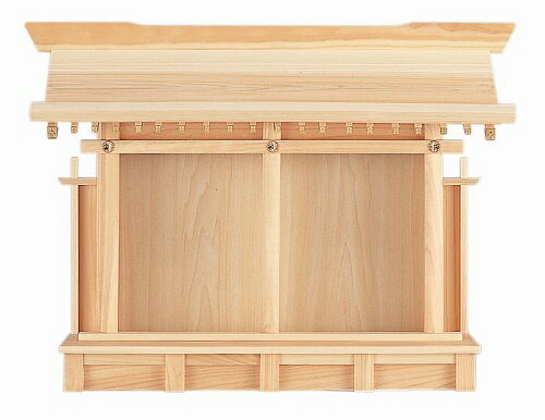 恵比寿札宮　ひのき神棚 神具 (H63)(3)