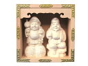 五合マス(木曽ひのき)恵比寿・大黒(木彫り)セット神棚 神具 (H295)