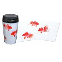 【LINE登録で5%OFFクーポン】 水筒 タンブラー 漆芸 白 350ml 金魚 アウトドア 登山 山登り 父の日 母の日 敬老の日 和風 和柄 漆器 蒔絵 記念品 内祝 海外土産 日本土産 プレゼント ヒルナンデス(3)