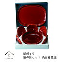 【LINE友達登録で5%OFFクーポン】 茶の間セット 両面春慶塗箱サイズ:32.5cm×29cm×6.8cm【紀州漆器】内祝 新築祝 ギフト 茶托 和室 おも...