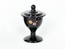 創価学会 仏具 ガラス 実(みのり) ワイン 茶器(お水入れ)