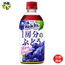 【2ケース送料無料】 アサヒ飲料 Welch’s (ウェルチ) 1房分のぶどう 470mlペットボトル×24本入 2ケース 48本(4)