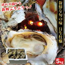 【非公開コード無】新鮮ぷりぷり!岡山県日生直送 カラ付き牡蠣 5kg ×1セット 殻付き牡蠣 カキ 海産物 魚介類 海鮮 BBQ かき 国産