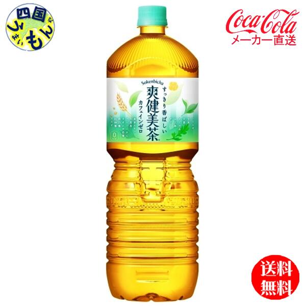 【10％OFFクーポン】【2ケースセット】　コカ・コーラ　爽健美茶 PET 2L　12本