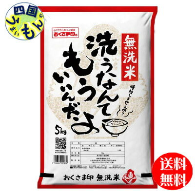 【送料無料】幸南食糧 おくさま印　無洗米 洗うなんてもういいんだよ 白米 5kg 1袋（5kg)　【メーカー直送商品】