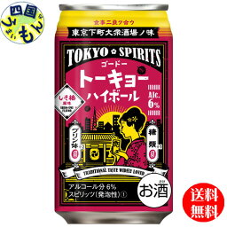 【3ケース送料無料】　 合同酒精 トーキョーハイボール　しそ梅風味 350ml×24本 3ケース　72本　 ハイボール