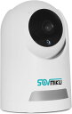 ネットワークカメラ Sovmiku製増設可能NVR IPカメラ PTカメラ300万画素 アレクサ - Alexa 屋内 カメラ（暗視撮影 ）（双方向音声）（動体検知）家庭監視ベビー/ペット/高齢者見守
