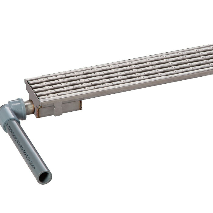 玄関排水ユニットGS 横抜き仕様 ノンスリップタイプ 100角タイル用