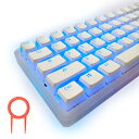 PBT キーキャップ バックライト付き 109キー US配列 キャプラー付き メカニカル ゲーミング キーボード