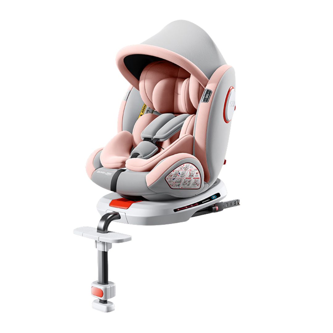 楽天市場】ジュニアシート isofix r129（カラーピンク）（キッズ 