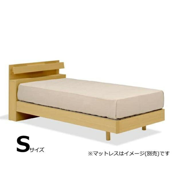 ベッド ベッドフレーム シングル 脚付き スノコ スピーク3 宮(キャビ) レッグ L1201 LBR(ライト色) ※マ..
