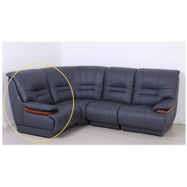 1人掛けソファ　ワンアーム右肘【ケンブリッジIIハイバック】（B−OMランク）OM350　※コーナーソファセ..