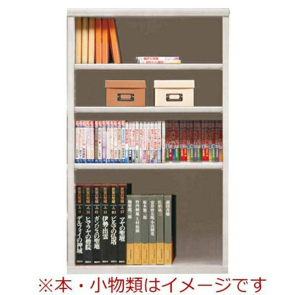 楽天島忠・ホームズ楽天市場店本棚 おしゃれ 収納 棚 ラック 幅70 コミックラック 家具 書籍 漫画 オープン書棚 SOK72 幅70×高さ110 ホワイト （配送員設置）