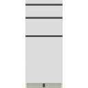 パモウナ カウンターブリランテ AE−400K下台 W5Y)パールWH (配送員設置)