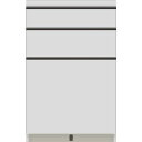 パモウナ カウンターブリランテ AE−600K下台 W5Y)パールWH (配送員設置)