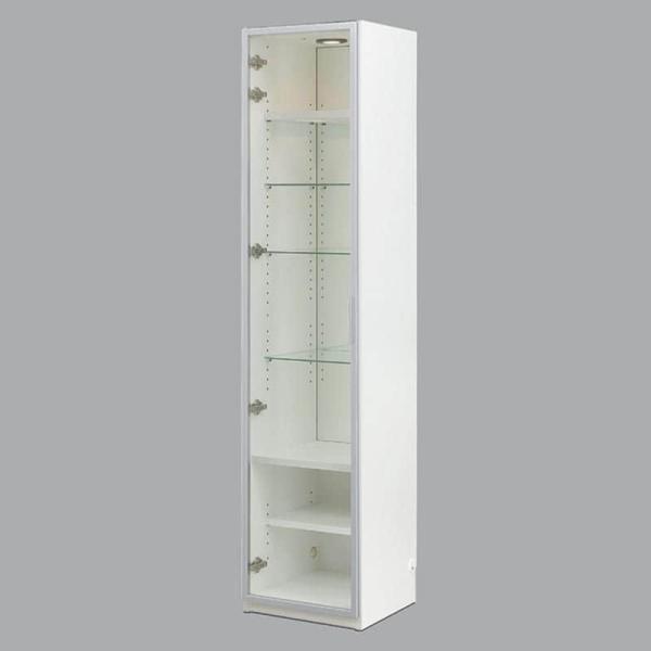 コレクションボード　ヴァール幅40cm（左開き）　ホワイト (配送員設置)