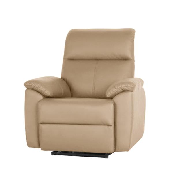 1人掛け電動ソファ ソフィアプレミアム(B-Mランク/M05 サヴァナ) (配送員設置)(3)