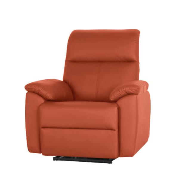 1人掛け電動ソファ ソフィアプレミアム(B-OMランク/OMC03 ブランディ) (配送員設置)