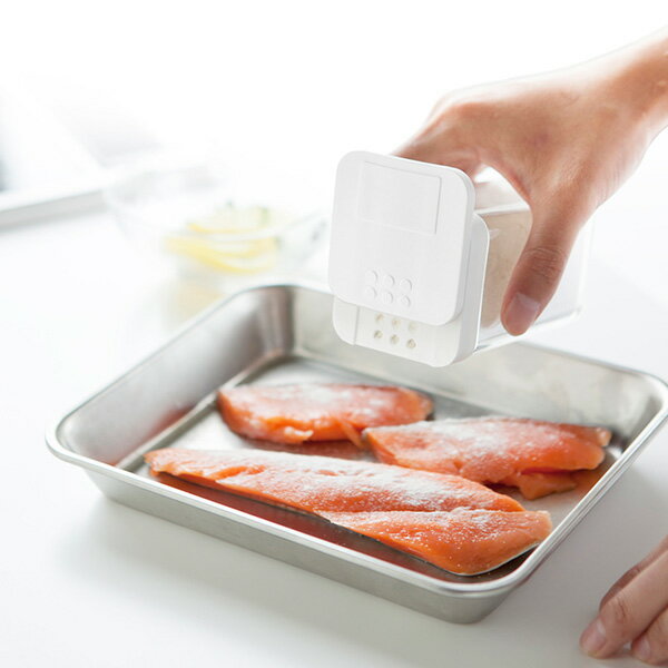 小麦粉＆スパイスボトル タワー ホワイト ブラック 3234 3235 山崎実業 【YZ】【●】【リスト済】