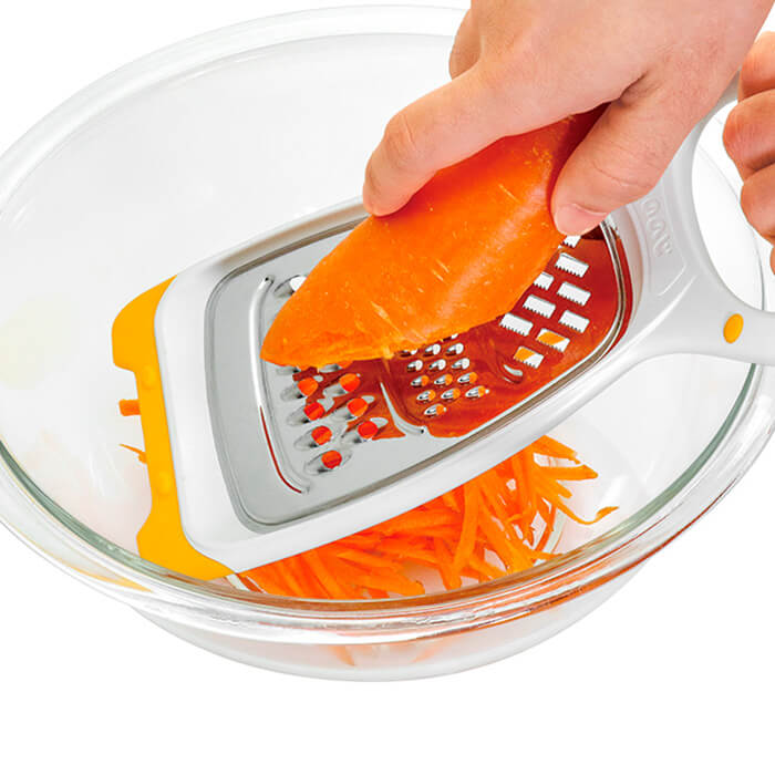 ののじ 人参三昧 ホワイト/オレンジ