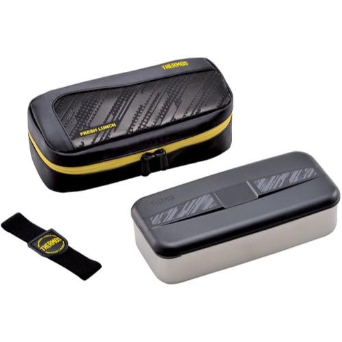 フレッシュランチボックス 700ml ブラック DSD-701B　サーモス　お弁当箱 食洗機対応 専用保冷ケース付き【SU】のサムネイル