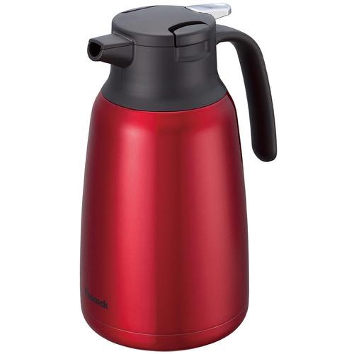 Peacock ステンレス卓上ポット 1.5L AHR-150 レッド　ピーコック魔法瓶　保温 卓上ポット ステンレス 真空 1.5L 保冷【SU】【●】【リスト済】