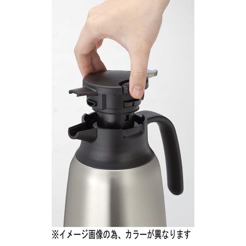 Peacock ステンレス卓上ポット 1.5L AHR-150 レッド　ピーコック魔法瓶　保温 卓上ポット ステンレス 真空 1.5L 保冷【SU】【●】【リスト済】