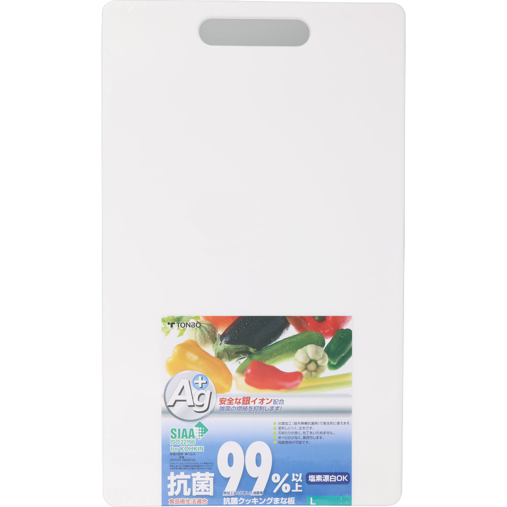 Rakuten - Lサイズ(37×22×1厚cm) 抗菌まな板　新輝合成 トンボ　クッキングまな板【KO3】