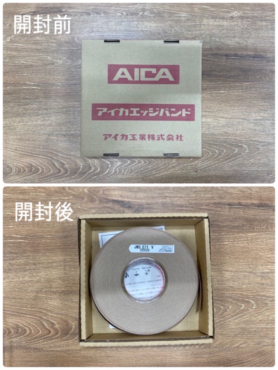 JWS519V 厚さ0.3mmx幅30mmx長さ50mアイカフレキ 木目柄エンボスタイプ ダップ樹脂テープ(粘着剤付き)
