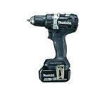 マキタ DF484DRGXB(黒) 充電式ドライバドリル 18V(6.0Ah) セット品 (本体・バッテリBL1860B×2個・充電器・ケース付) コードレス ...