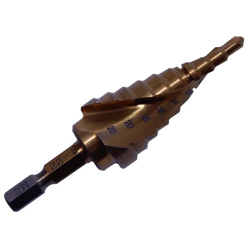 エホート 六角軸スパイラルステップドリル ESS-422 4-22mm ●