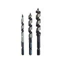TRAD 3本組木工ドリルセット 9/12/15mm TWD-302