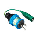 【4日20時~11日1時59分迄 1,000円クーポン配布】ハタヤ スケルトン とび出しプラグ P2-3KE 125V15A ●