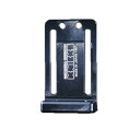 KNICKS(ニックス) ALU-I-B ブラック(黒) フック金具付電動工具用プレート アルマイト加工 ◆