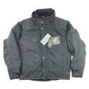 KNICKS ニックス No.12505 防寒ワークジャケット 襟ブラック 黒 Mサイズ 