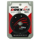 DREX(ディーレックス) DR-D105R 105mmダイヤモンドカッター 乾式 ウェーブタイプ コンクリート切断用 100mmディスクグラインダー/サンダー用刃 ◇