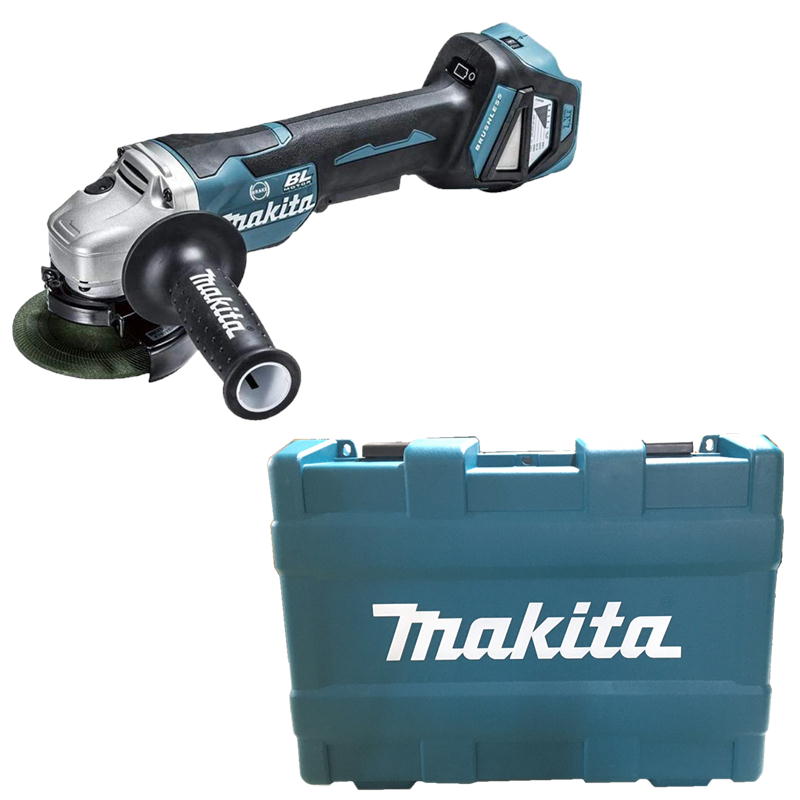 マキタ(makita) GA412DZ 充電式ディスクグラインダー 本体のみ 18V (100mm) スライドスイッチ 無線連動対応