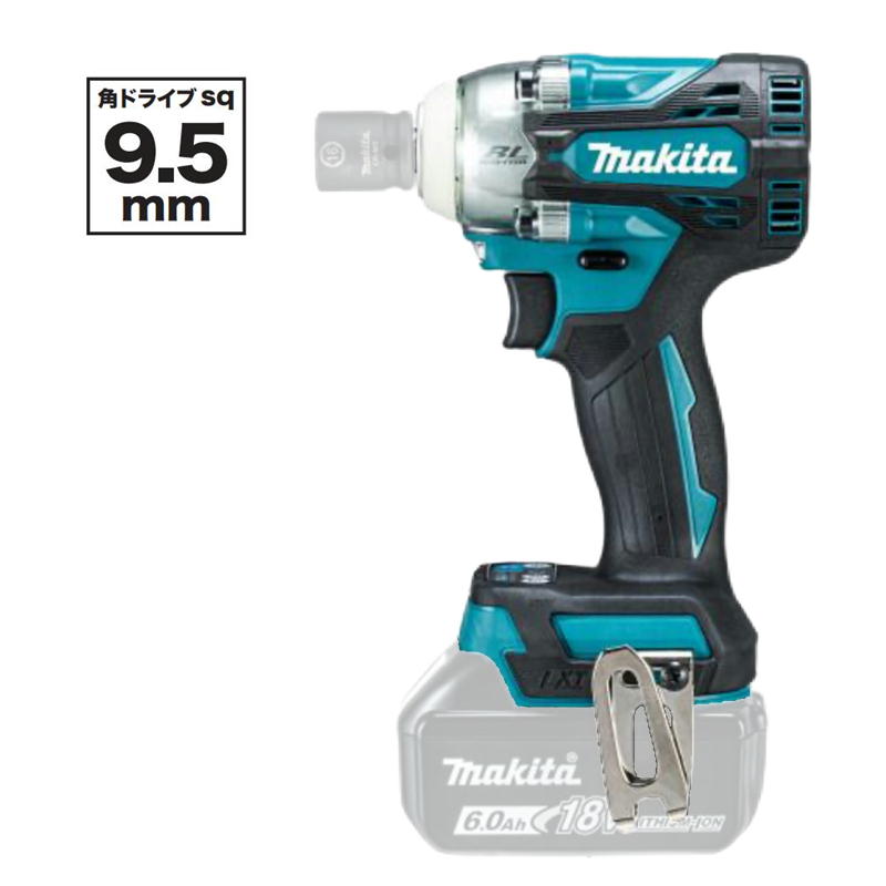 マキタ TW302DZ 充電式インパクトレンチ 18V 本体のみ(充電器・バッテリー別売) (角ドライブ9.5mm・最大締め付けトルク275N・m)コードレス ◆