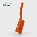 hillbrush(ヒルブラシ) B866RES-OR ベーカリーブラシ ソフト (レジン仕様) オレンジ 屋内外 ホコリ 掃き掃除 ◆