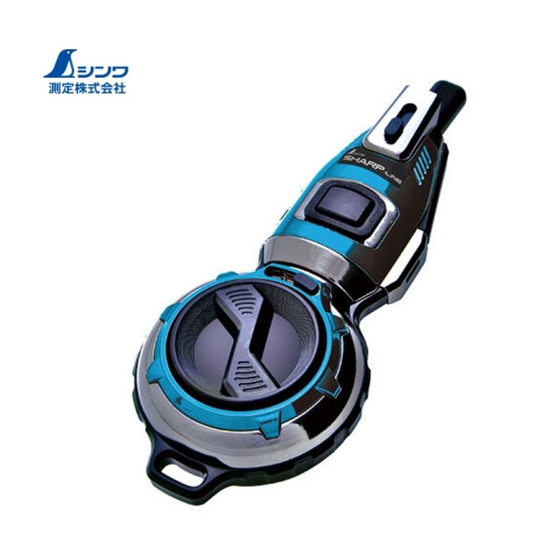 【11日迄 1,000円クーポン配布】シンワ測定 73297 ハンディ墨つぼPro-Plus自動巻 シャープライン メタ..