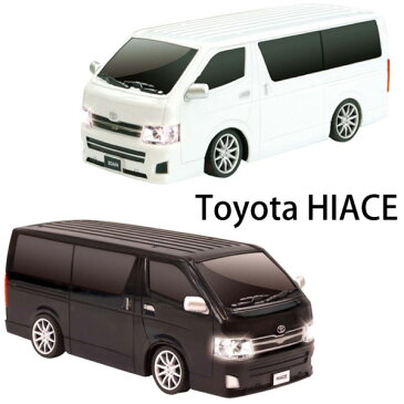 ラジコンカー ハイエース HIACE トヨタ正規ライセンス　ライト点灯　フルファンクション 27MHz HAC1403 送料無料