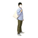 アーテック スタディエコバッグ(半縫製・綿/ポリ) 半縫製済 簡単 手縫い ミシン縫い 裁縫 ソーイング 家庭科 手芸 050694 送料無料