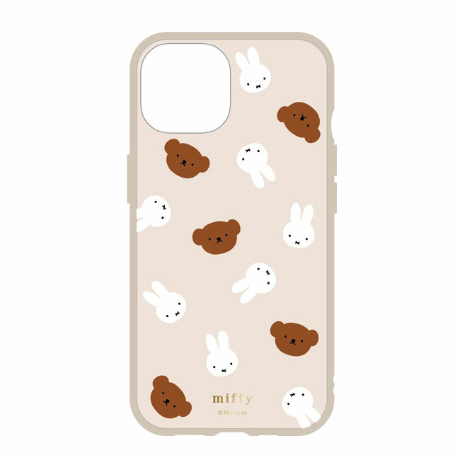 ミッフィー IIIIfit iPhone14/13対応ケース 携帯ケース スマホケース MF-333B (ミッフィー＆ボリス) 送料無料のサムネイル