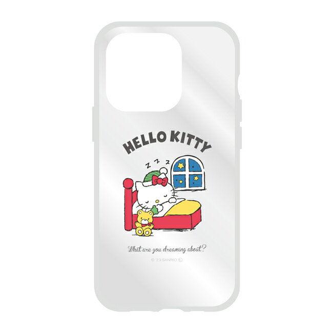 サンリオキャラクターズ IIIIfit Clear iPhone15 Pro対応ケース 携帯ケース スマホケース カバー SANG-356KT (ハローキティ) 送料無料