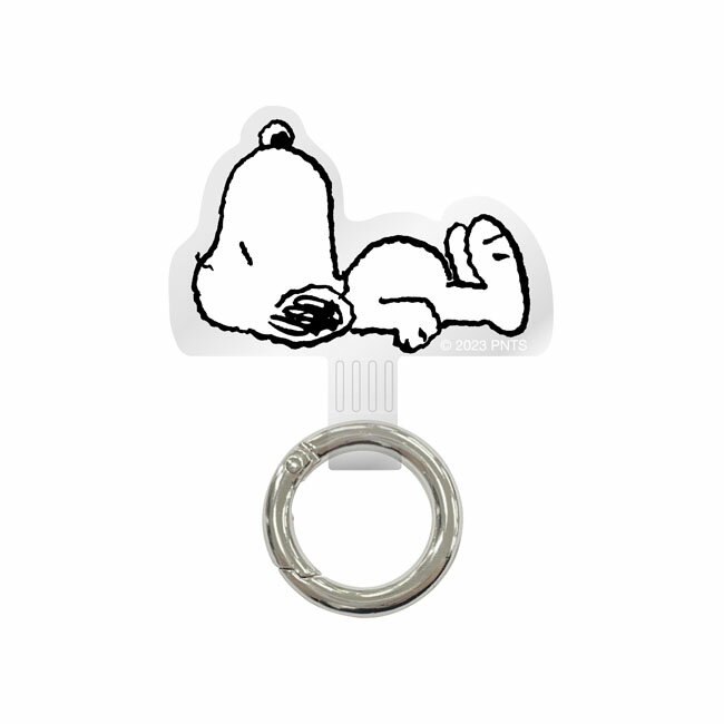 スヌーピー ピーナッツ マルチリングプラス SNG-766B(すやすや) スマホリング スマホアクセサリー 送料無料