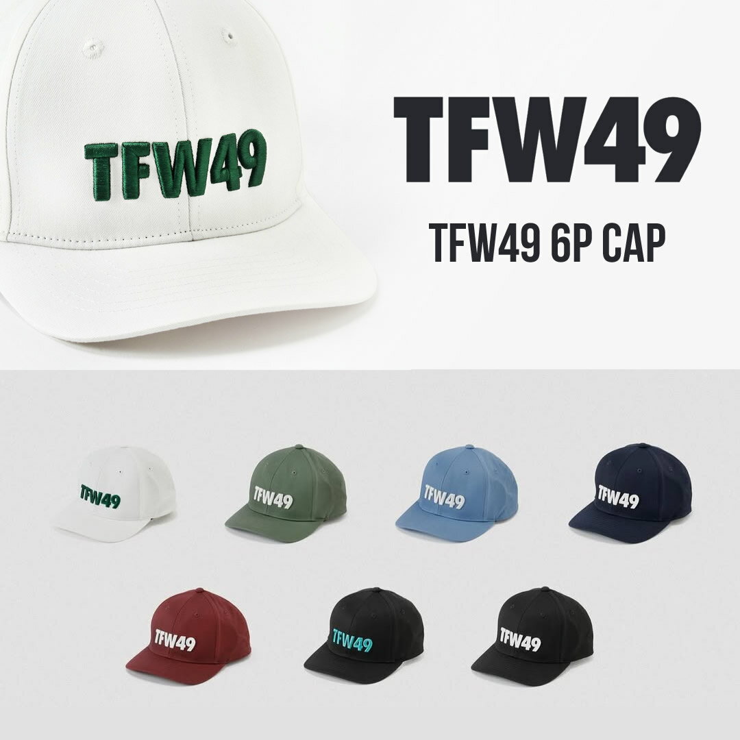 TFW49 TFW49 6P CAP [T132410007] | ゴルフキャップ